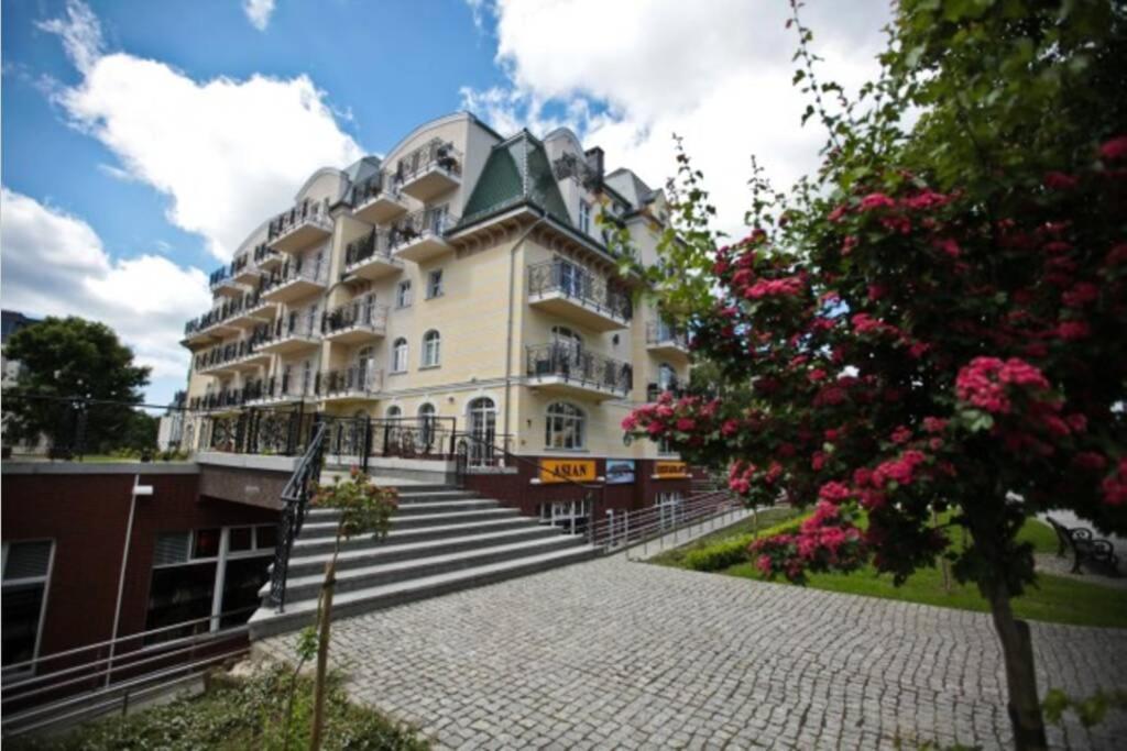 Ferienwohnung Trzy Korony Swinemünde Exterior foto